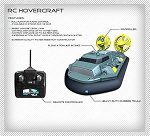 toy quest remote radio control rc hovercraft